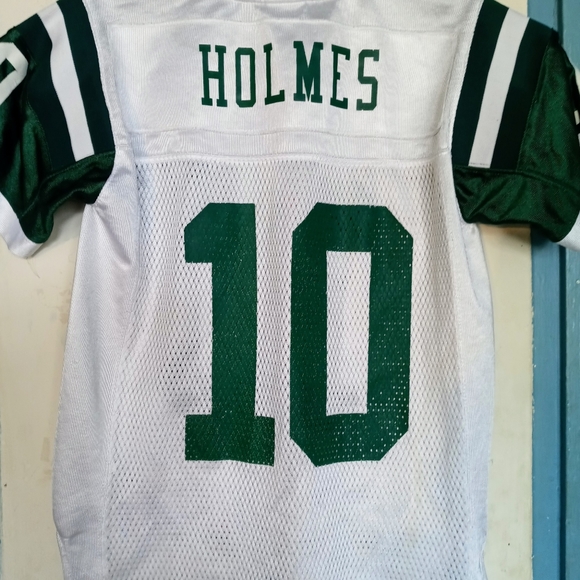 VINTAGE #10 (HOLMES)•BOYS👦NFL JETS JERSEY - Picture 1 of 11